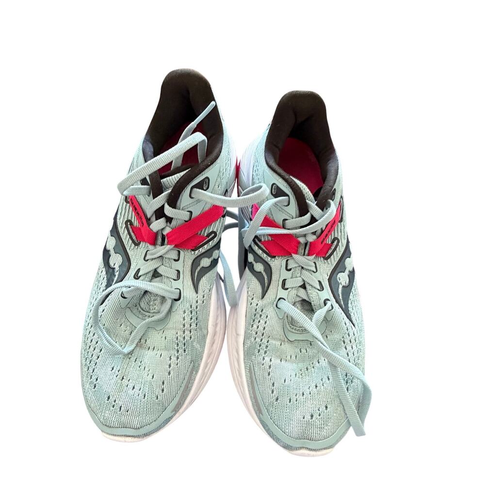 Saucony Guide 16 womens stability running shoes PWRRUN foam Mineral Rose sz 6 - Picture 10 of 10